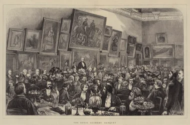 Das Bankett der Royal Academy